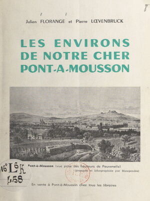 cover image of Les environs de notre cher Pont-à-Mousson